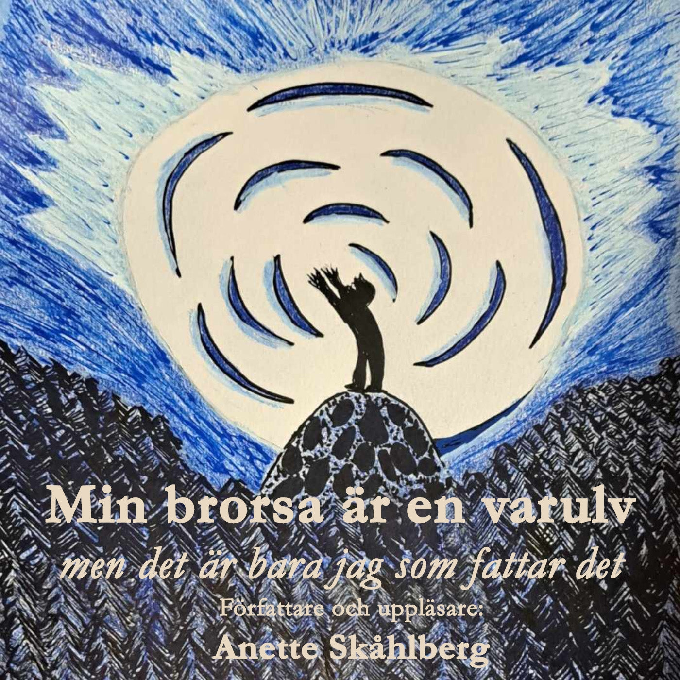 Min brorsa är en varulv - men det är bara jag som fattar det – Ljudbok
