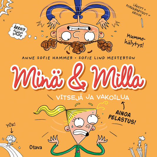 Minä & Milla – Vitsejä ja vakoilua – Ljudbok