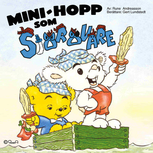 Mini-Hopp som sjörövare – Ljudbok