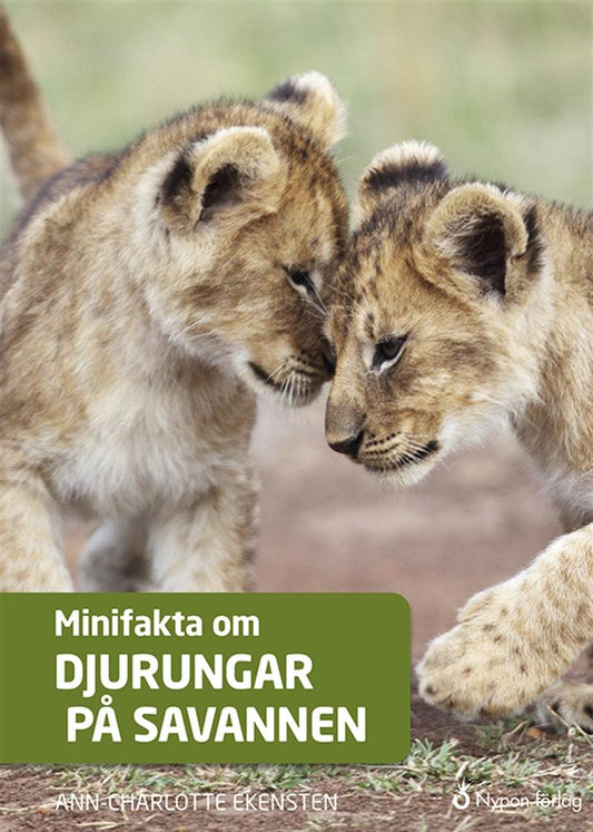 Minifakta om djurungar på savannen – E-bok