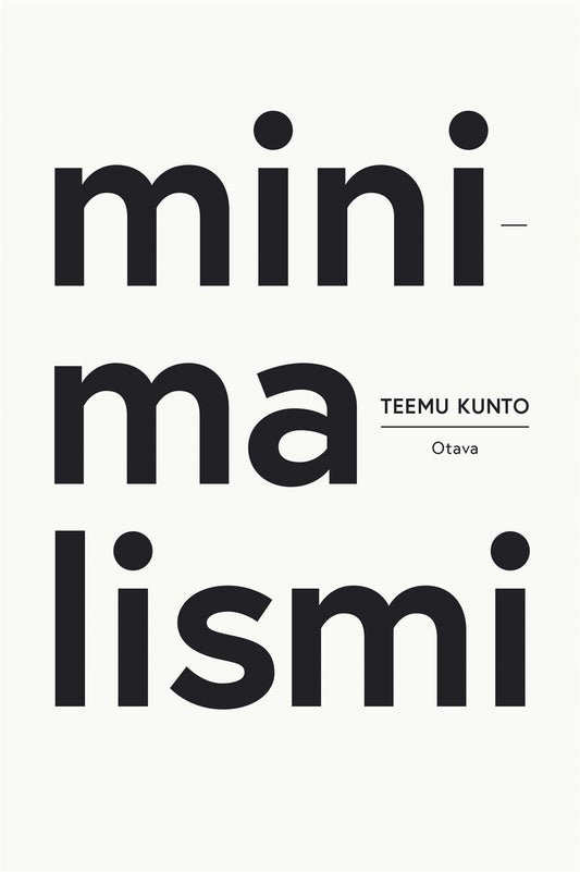 Minimalismi – E-bok