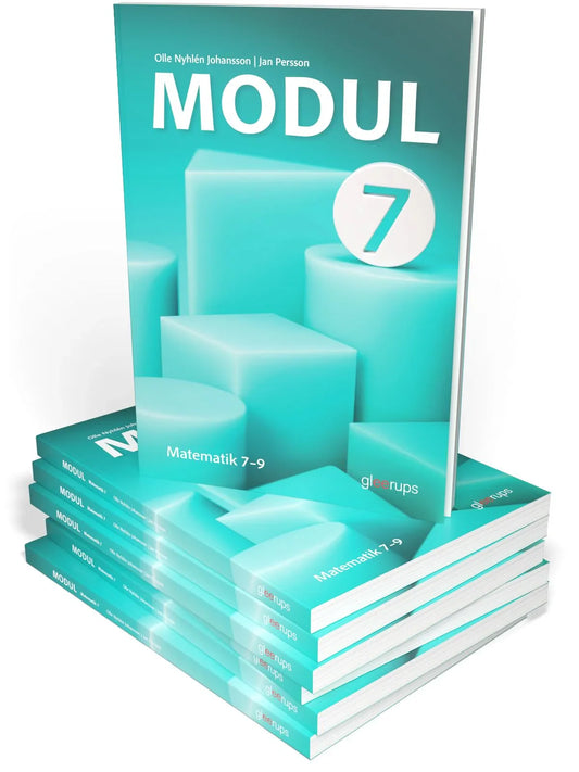 Modul matematik 7, elevbok 25 ex+ digitalt lärarmaterial (OBS! Endast för lärare)