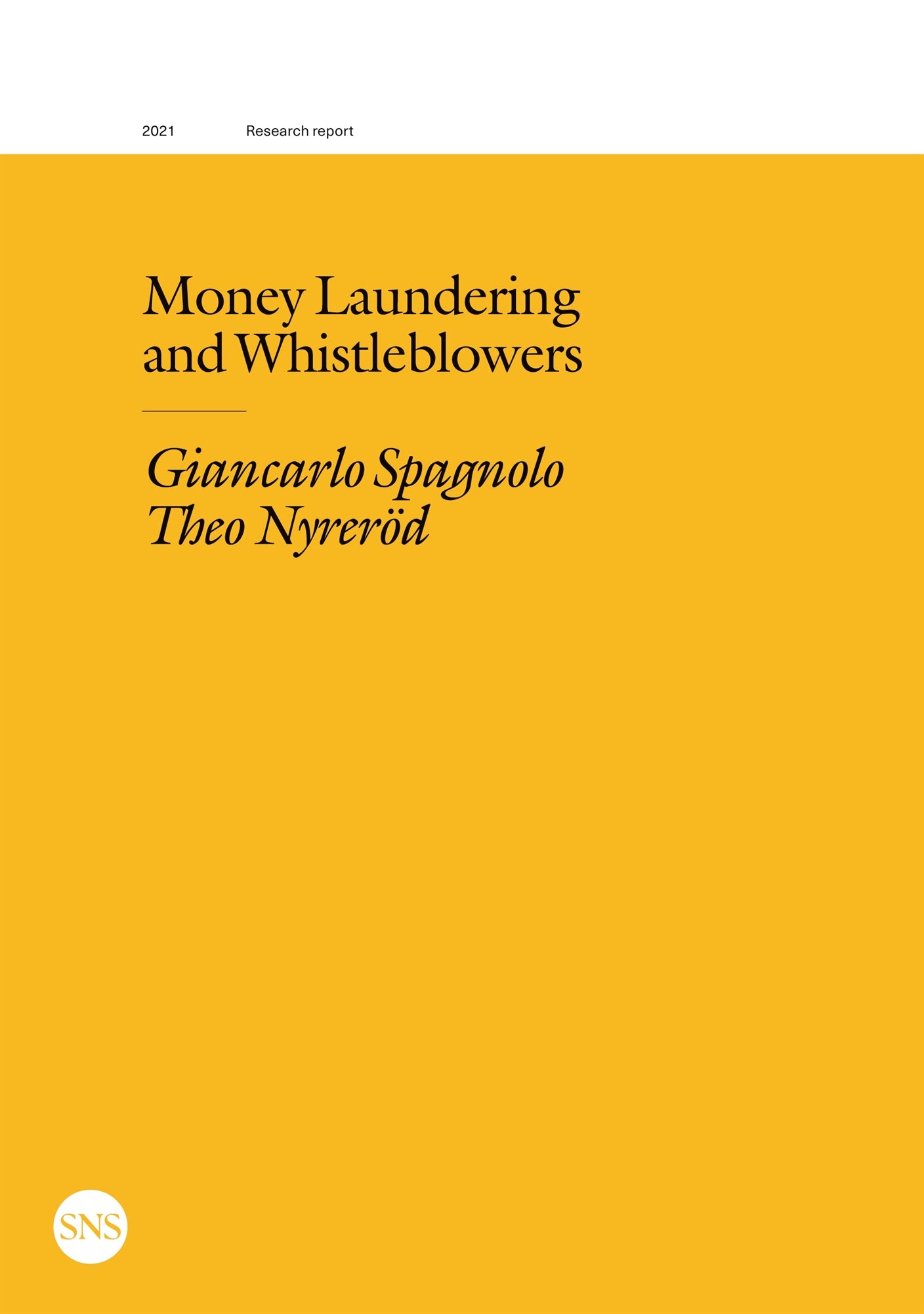 Money Laundering and Whistleblowers – E-bok