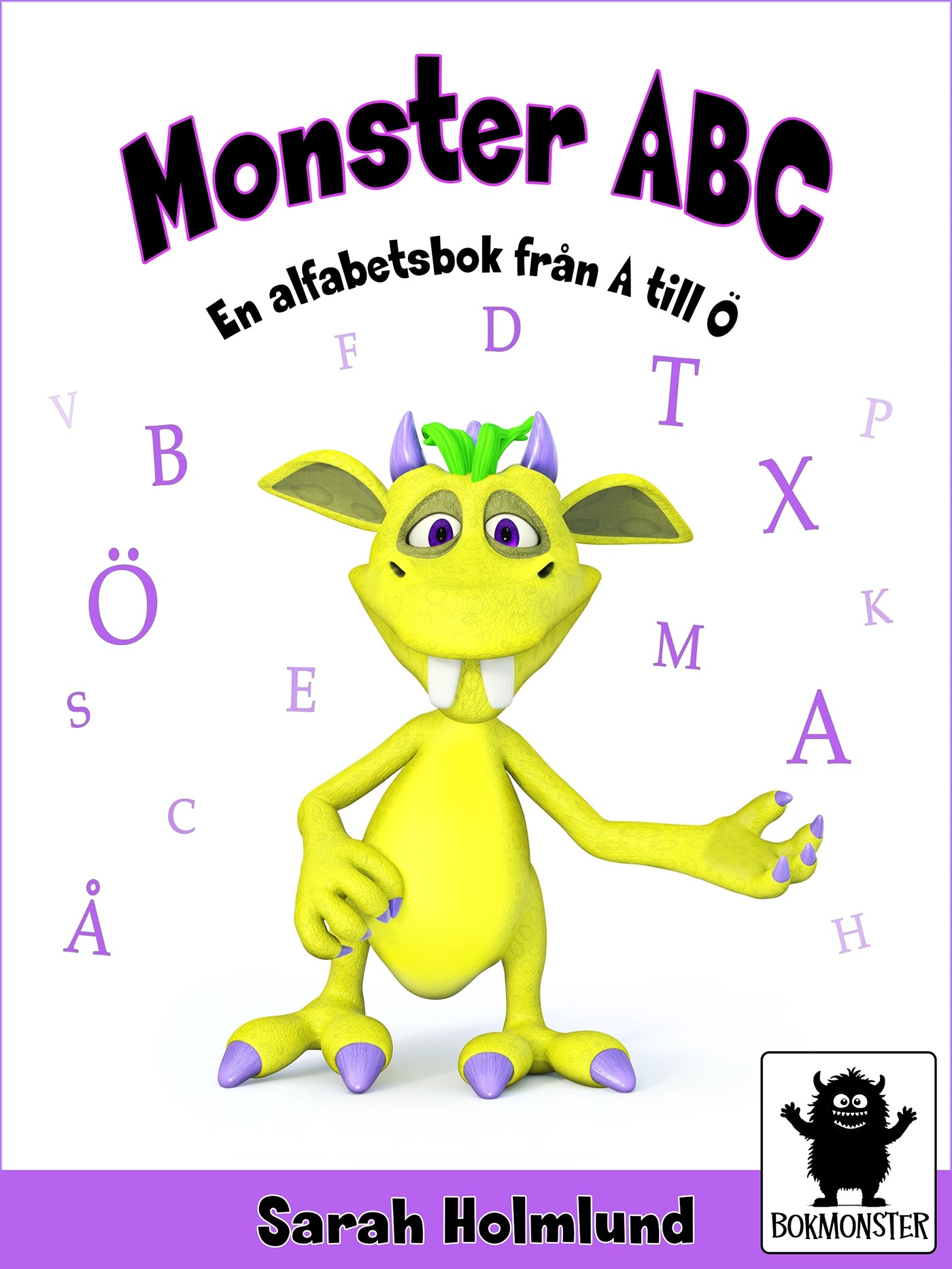 Monster ABC. En alfabetsbok från A till Ö – E-bok
