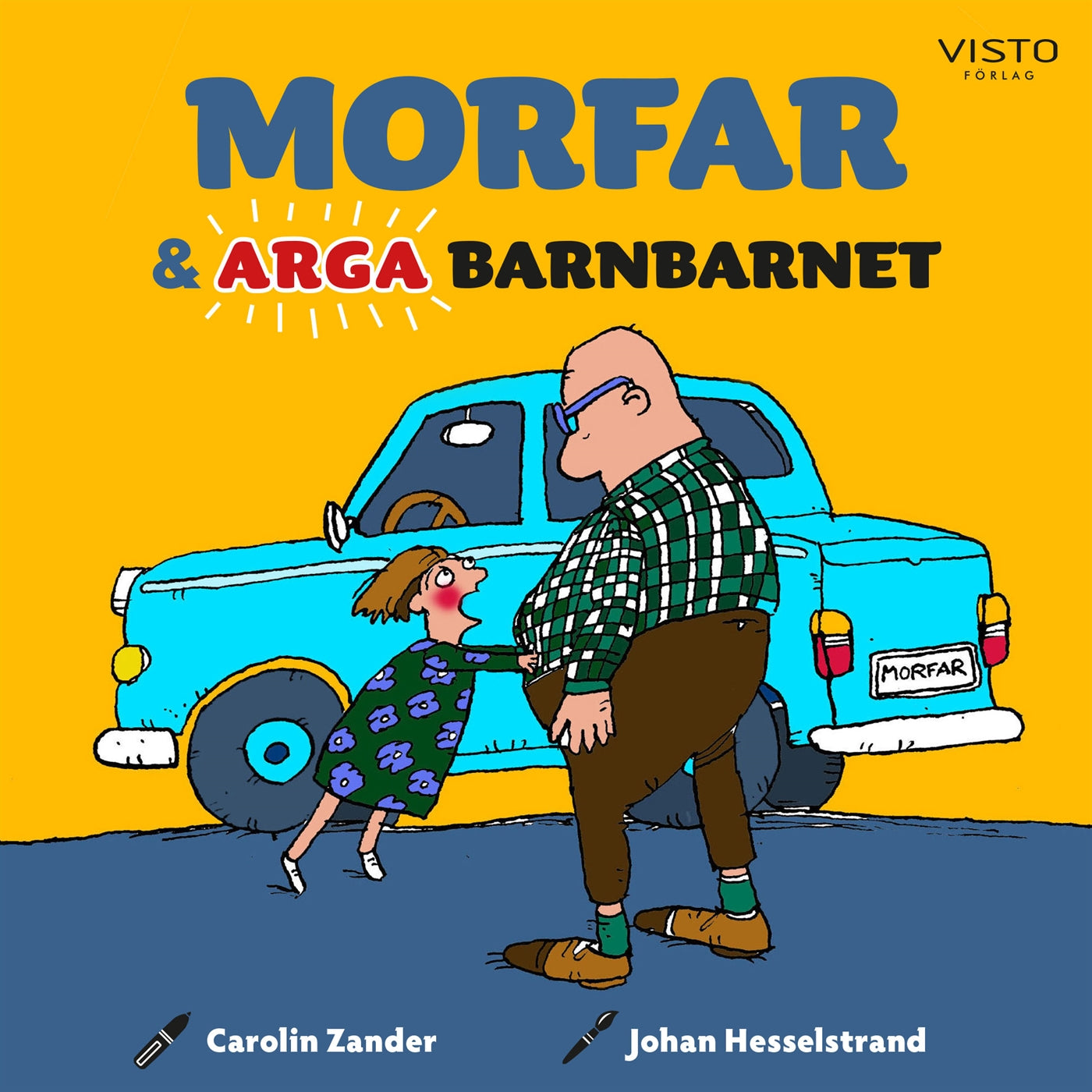 Morfar och arga barnbarnet – Ljudbok