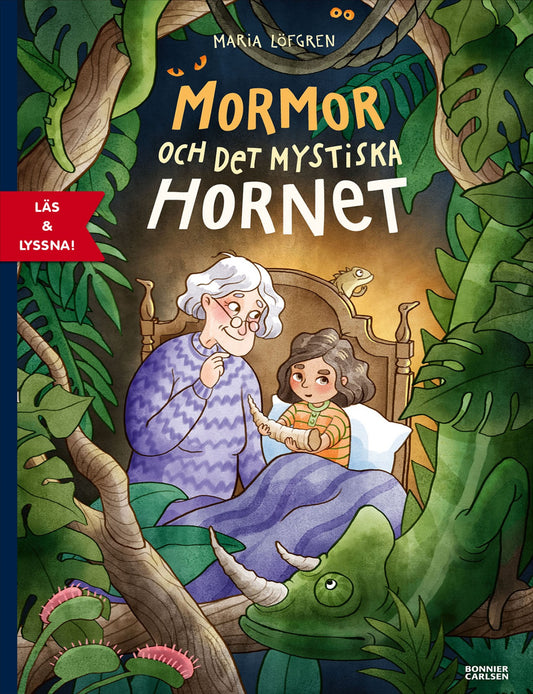 Mormor och det mystiska hornet (e-bok + ljud) – E-bok