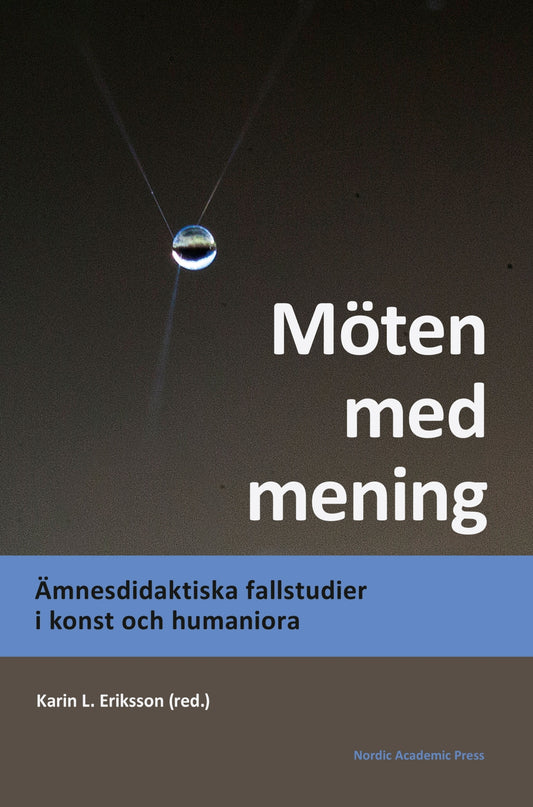 Möten med mening : ämnesdidaktiska fallstudier i konst och humaniora – E-bok