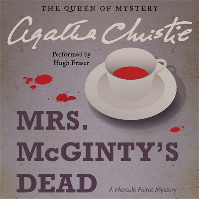 Mrs. McGinty's Dead – Ljudbok