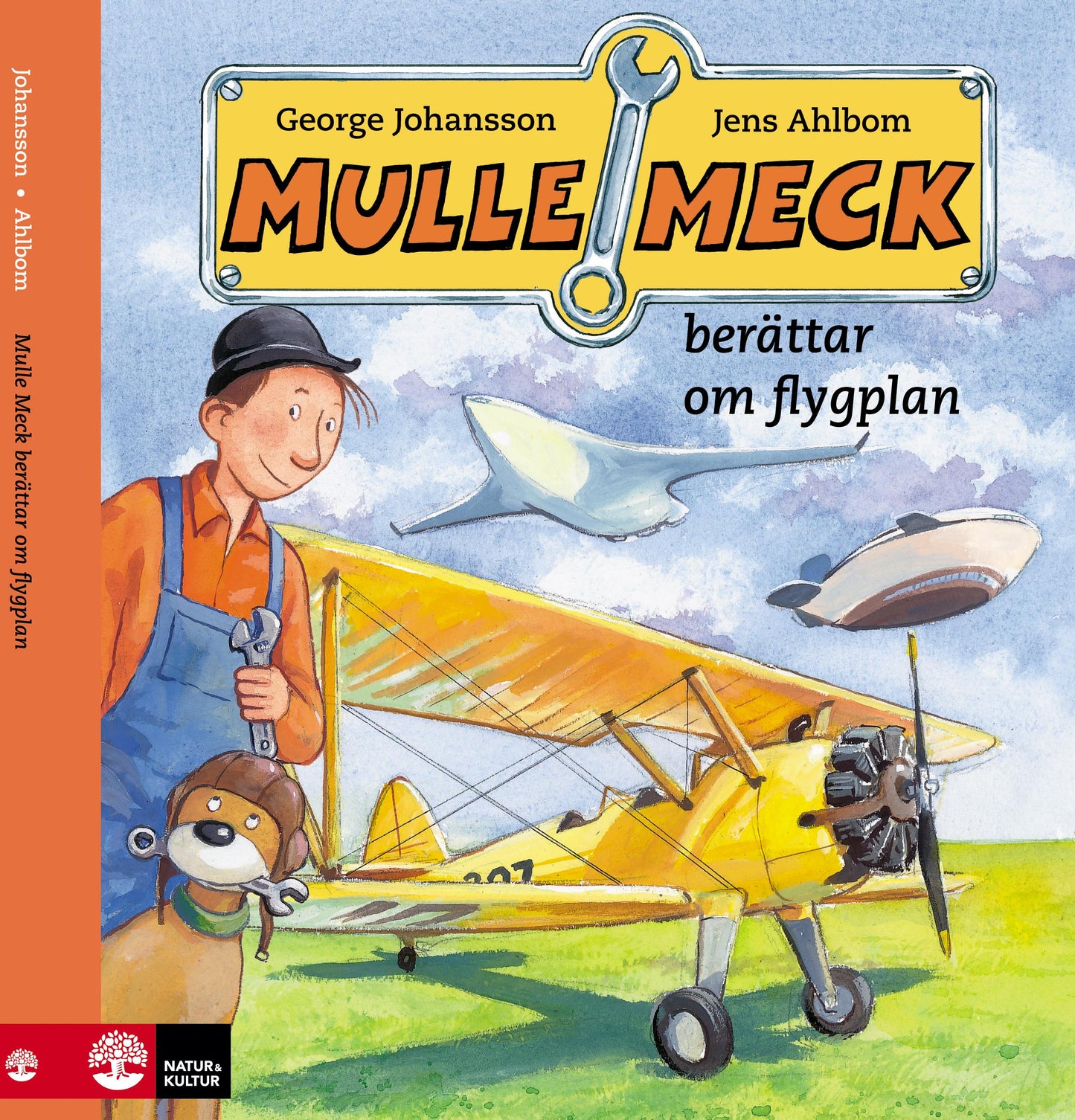Mulle Meck berättar om flygplan – E-bok