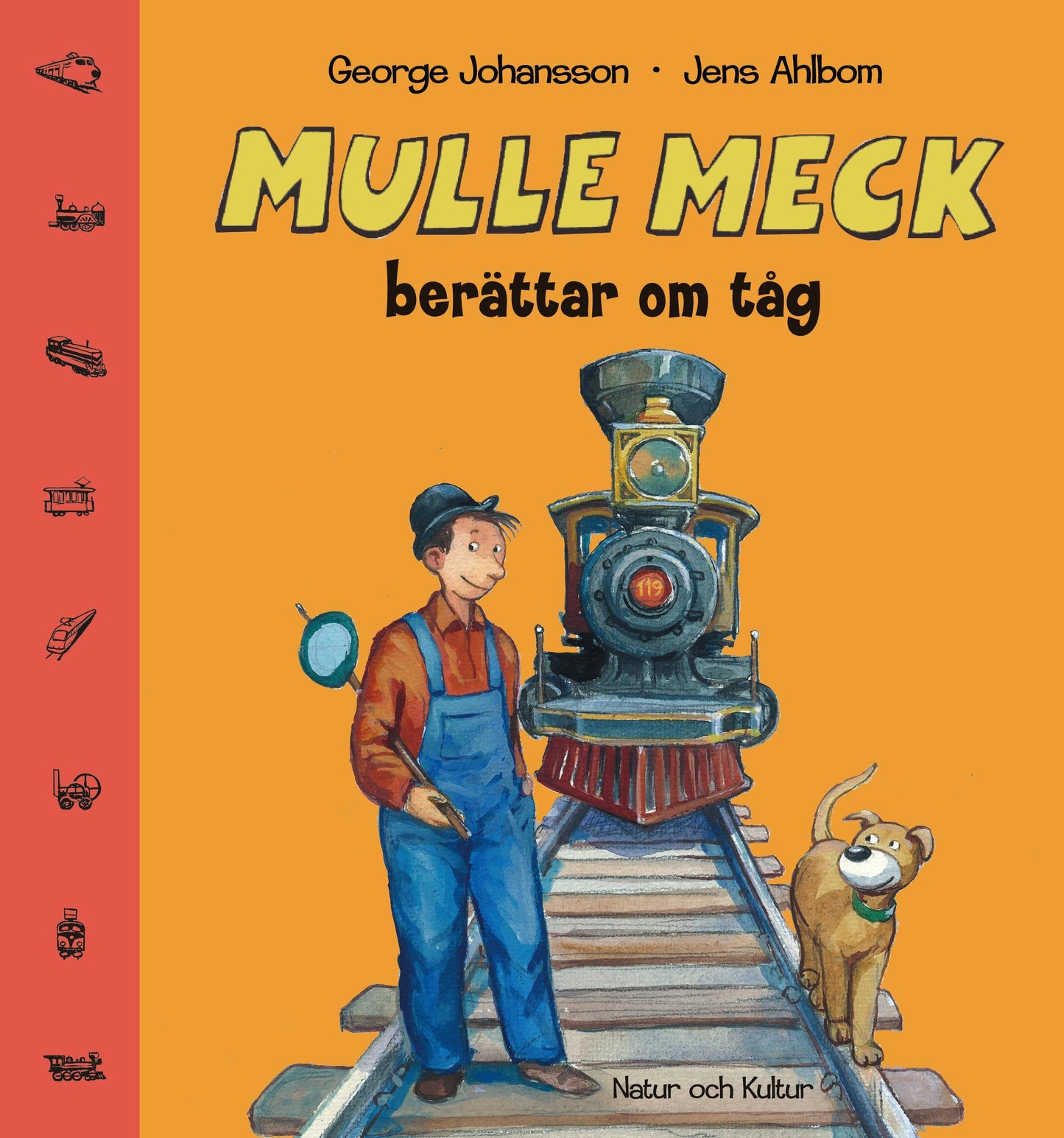Mulle Meck berättar om tåg – E-bok