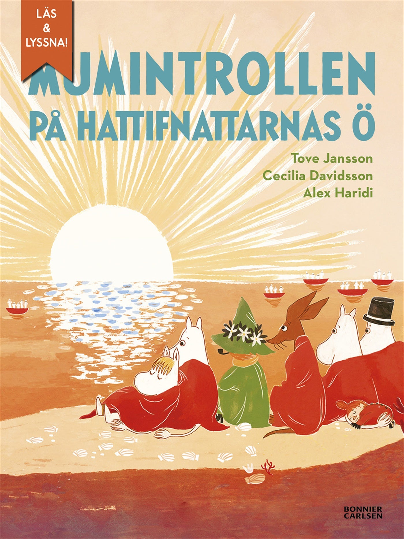 Mumintrollen på hattifnattarnas ö (från sagosamlingen "Sagor från Mumindalen") (e-bok + ljud) – E-bok