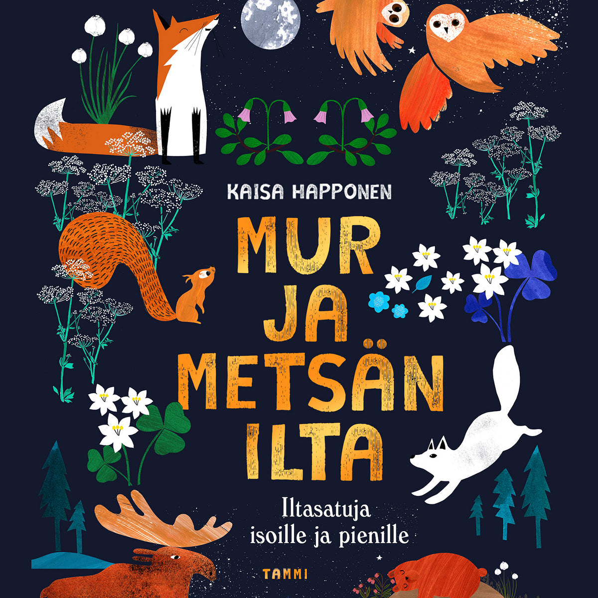 Mur ja metsän ilta – Ljudbok