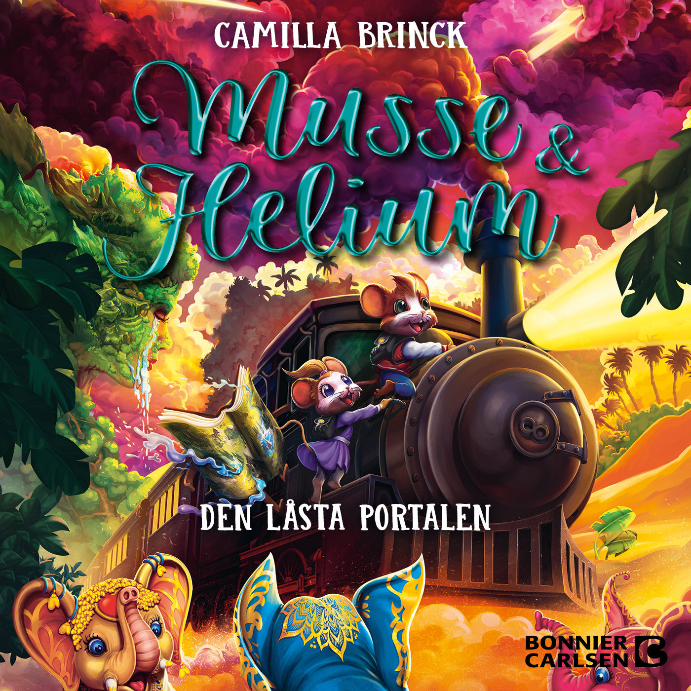 Musse & Helium. Den låsta portalen – Ljudbok