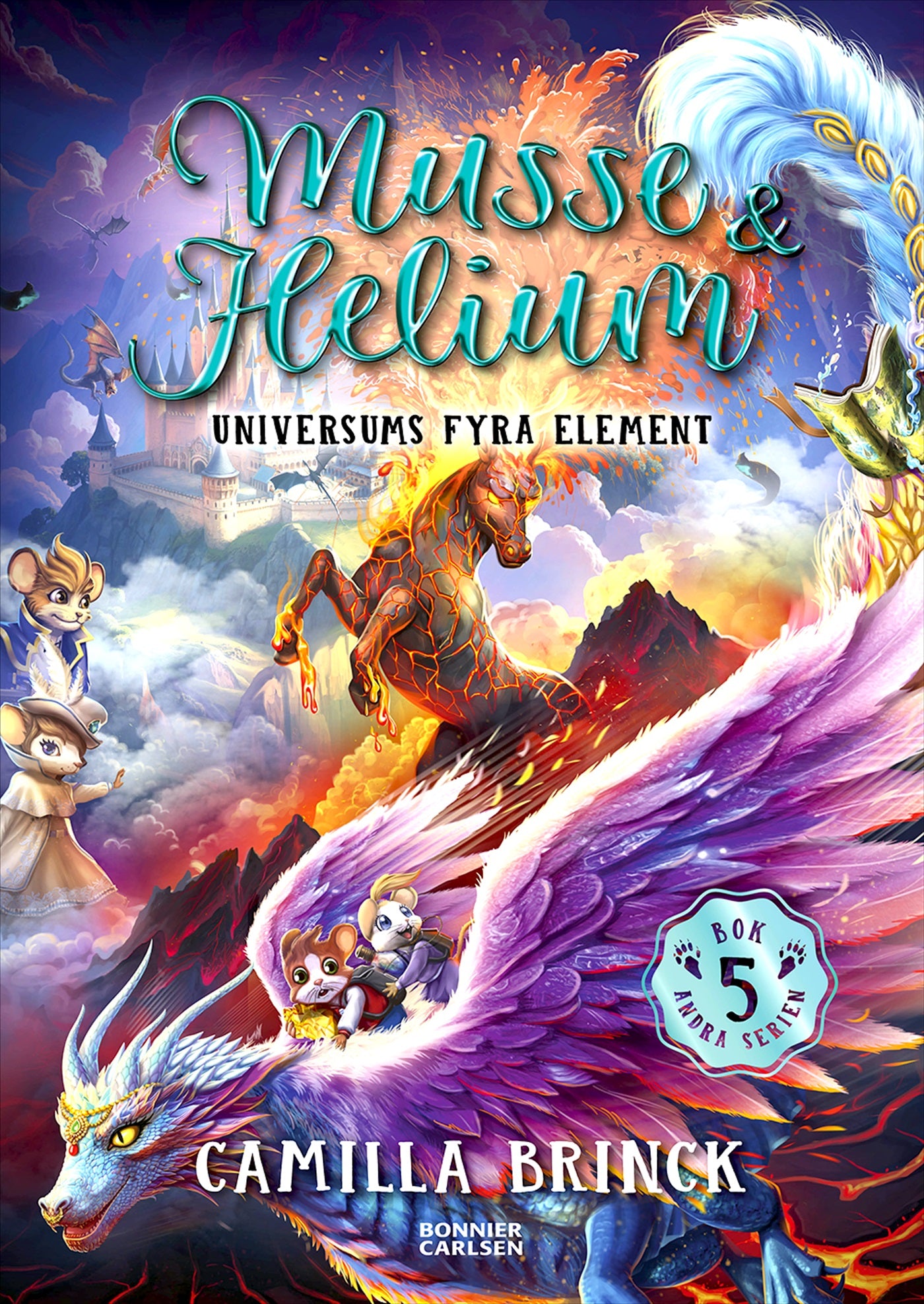 Musse & Helium. Universums fyra element – E-bok