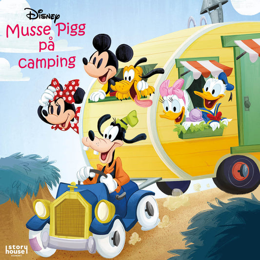 Musse Pigg på camping – Ljudbok