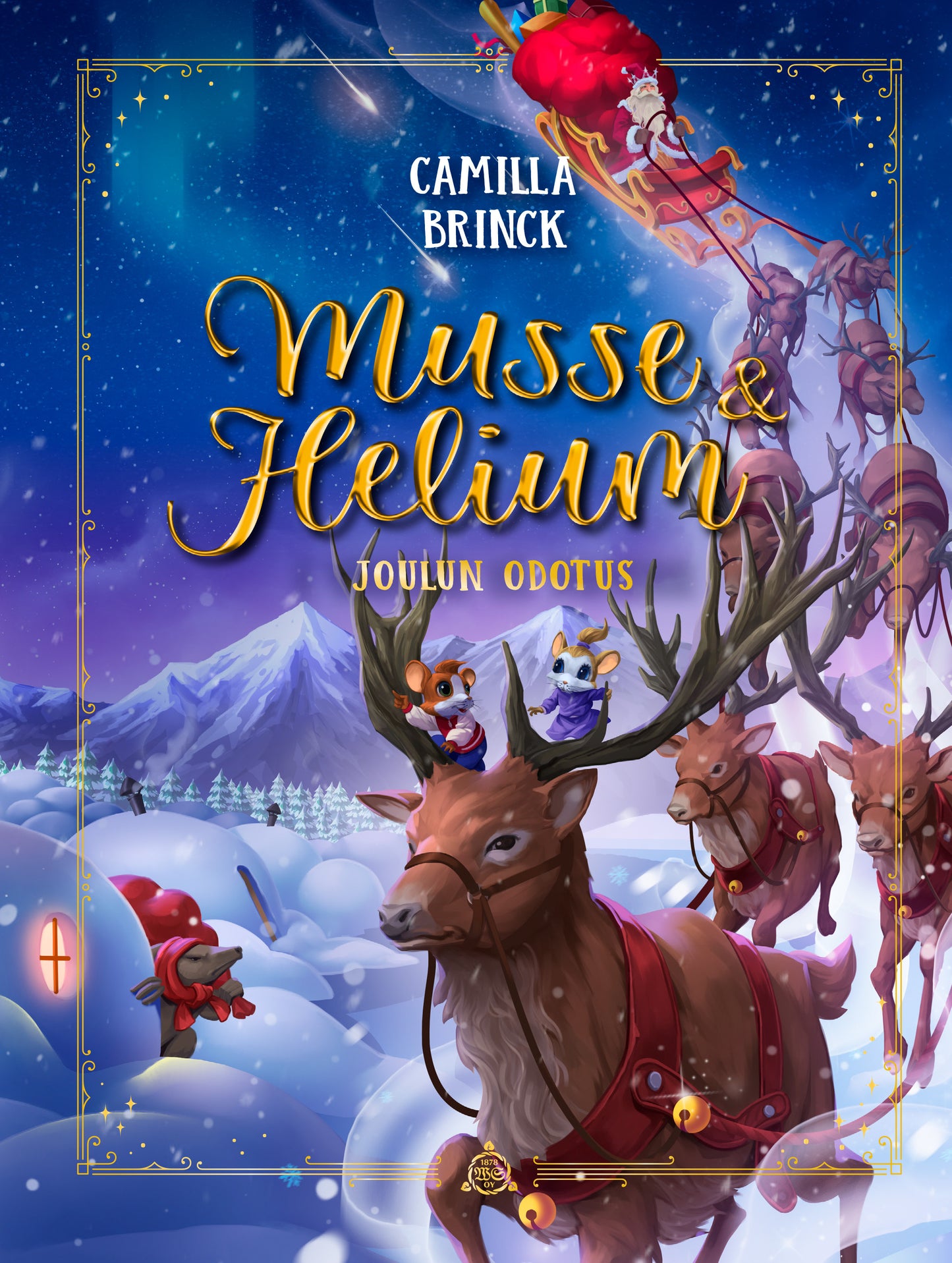 Musse ja Helium: Joulun odotus  – E-bok