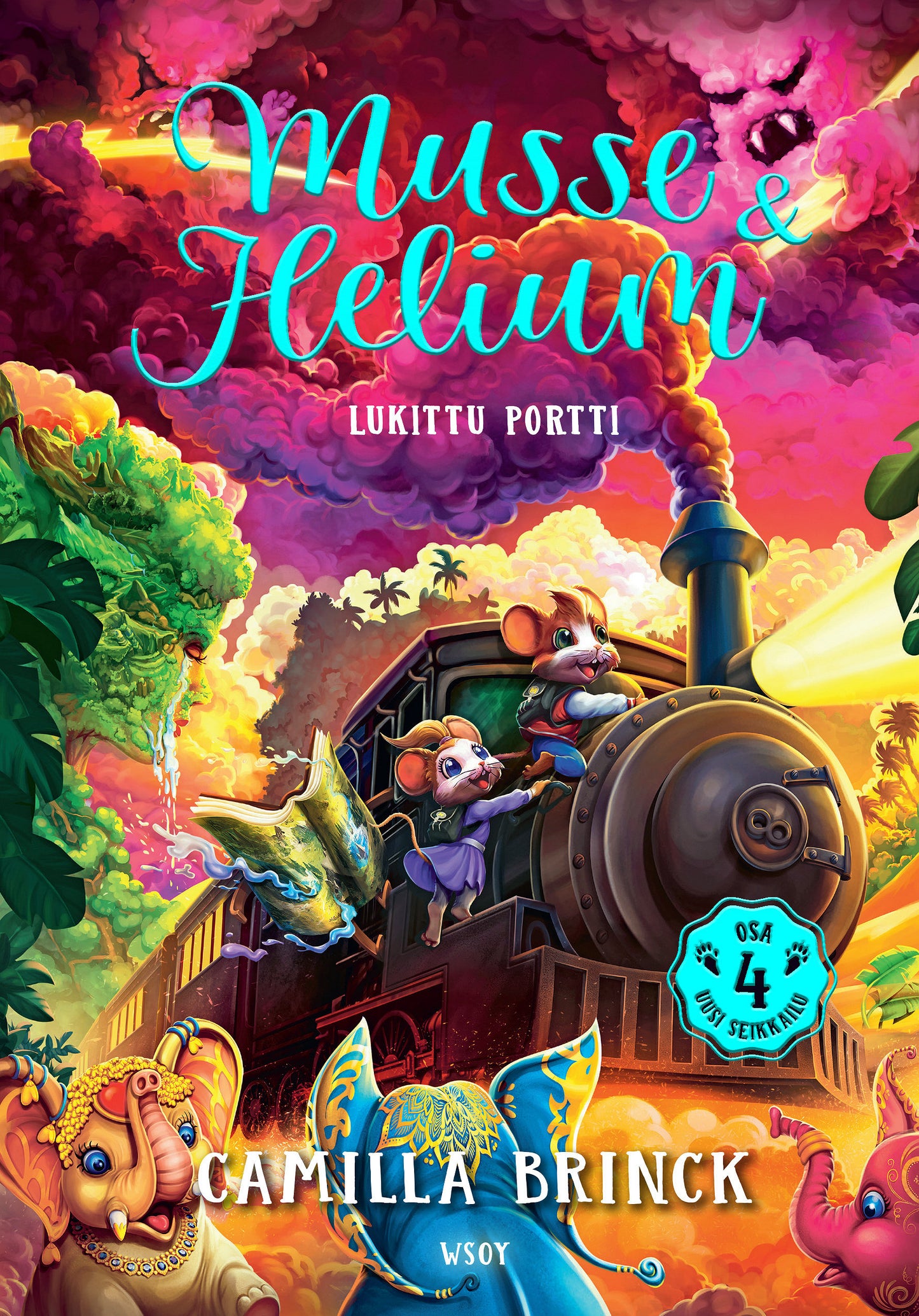 Musse ja Helium Uusi seikkailu 4: Lukittu portti  – E-bok