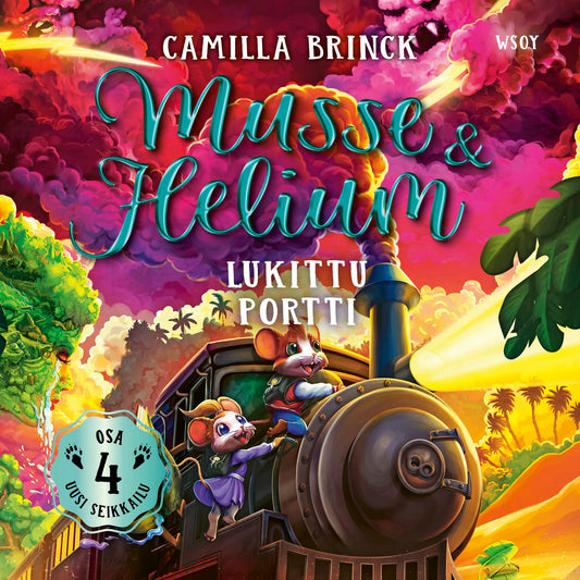 Musse ja Helium Uusi seikkailu 4: Lukittu portti  – Ljudbok