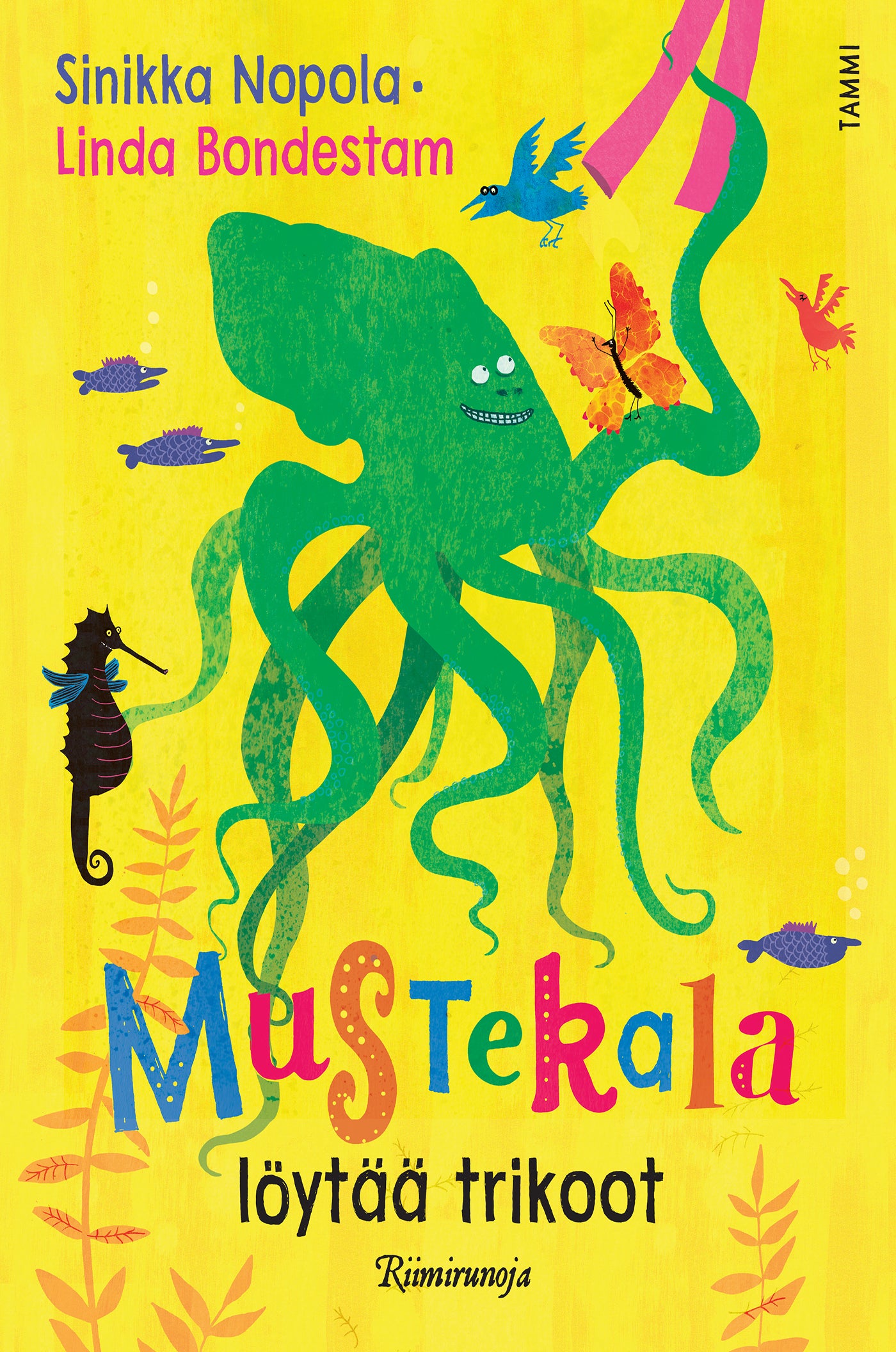 Mustekala löytää trikoot – E-bok