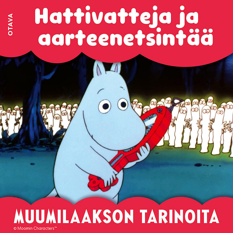 Muumi - Hattivatteja ja aarteenetsintää – Ljudbok