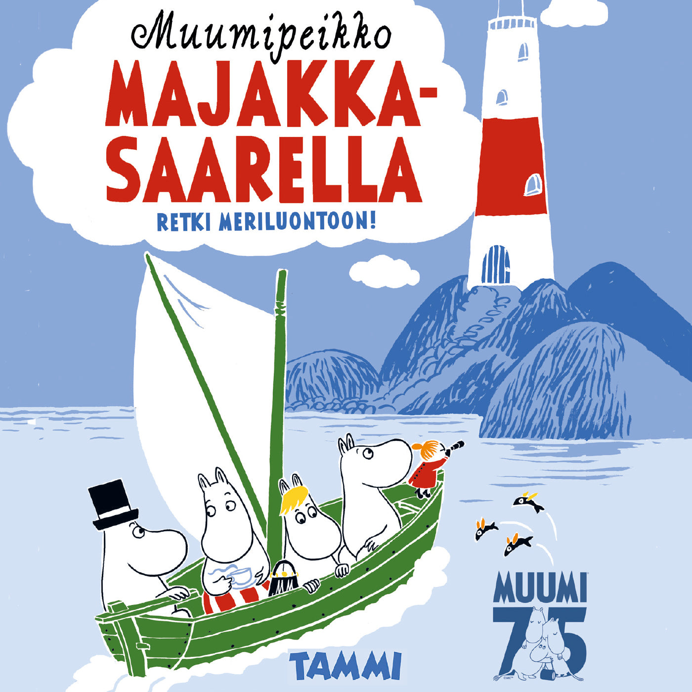 Muumipeikko majakkasaarella – Ljudbok
