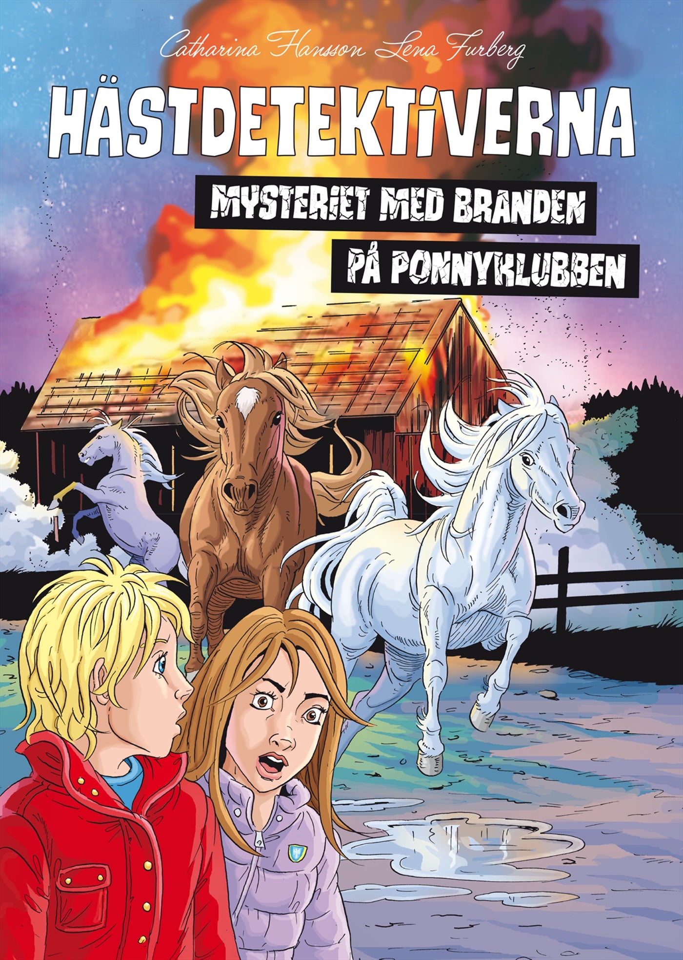 Mysteriet med branden på ponnyklubben – E-bok