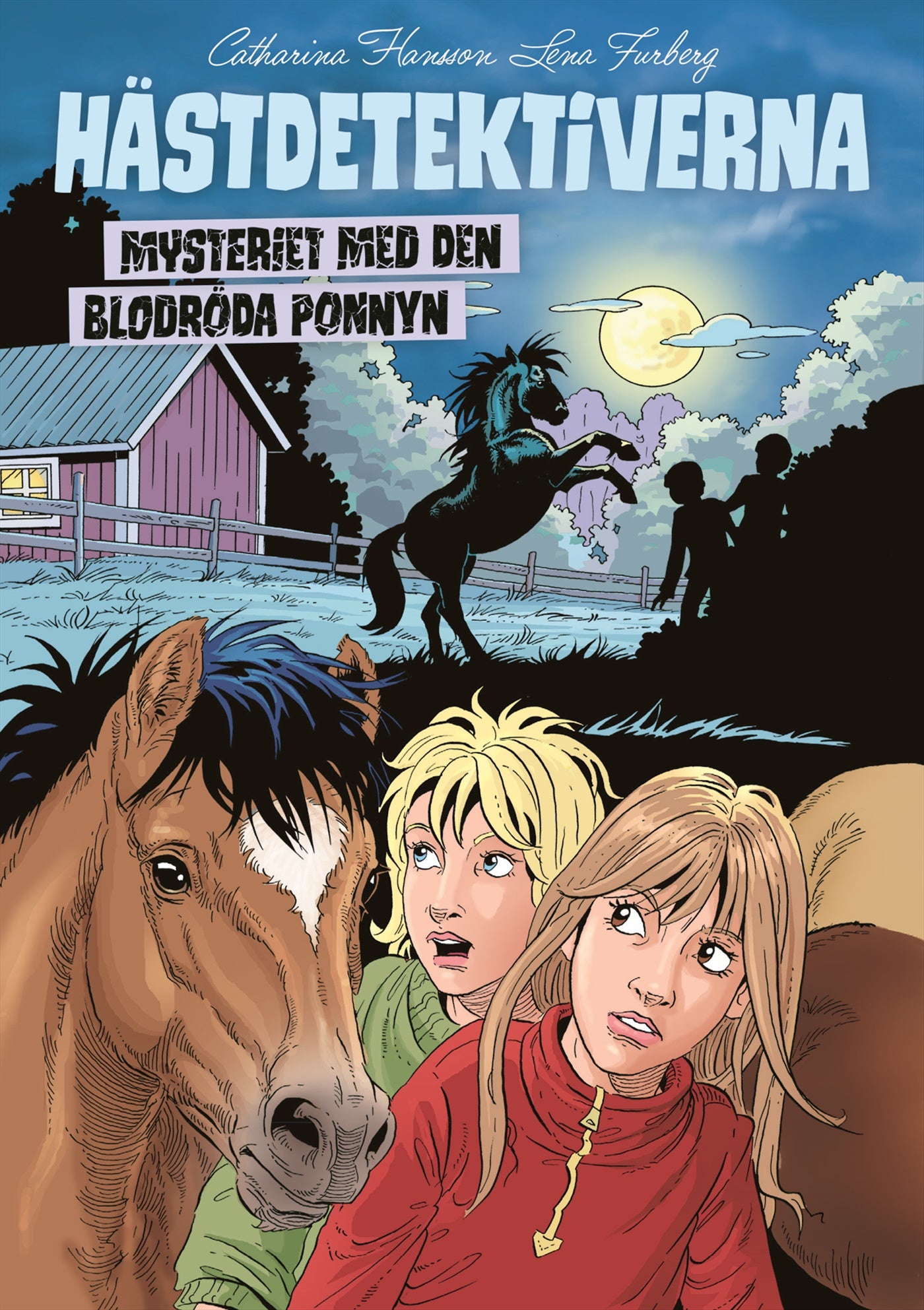Mysteriet med den blodröda ponnyn – E-bok
