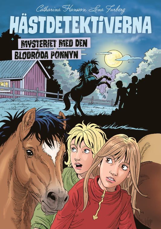 Mysteriet med den blodröda ponnyn – E-bok