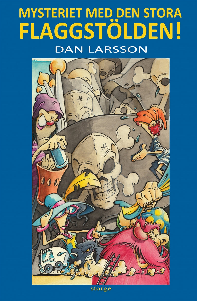 Mysteriet med den stora flaggstölden! – E-bok