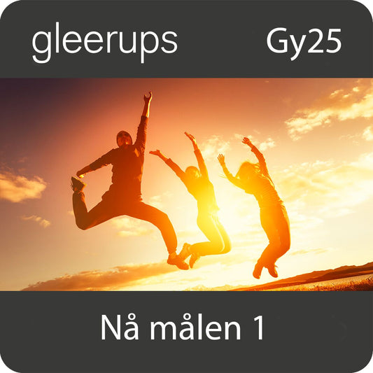 Nå målen 1, digitalt läromedel, elev, 12 mån, Gy25
