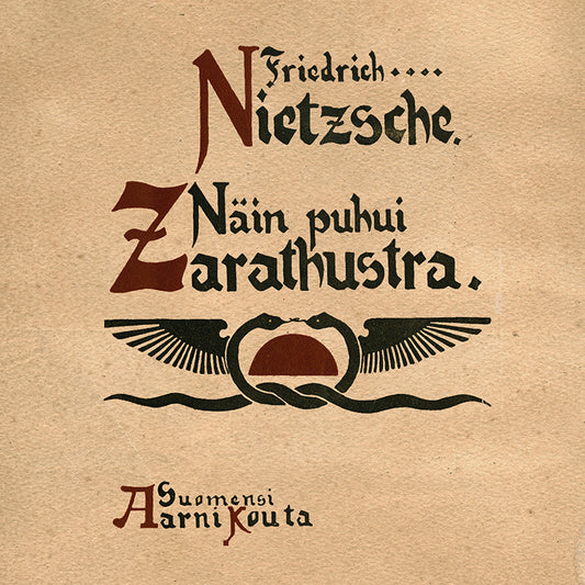 Näin puhui Zarathustra – Ljudbok