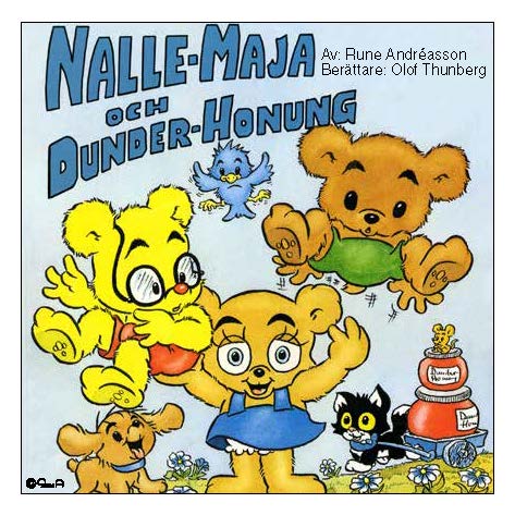 Nalle-Maja och dunderhonung – Ljudbok