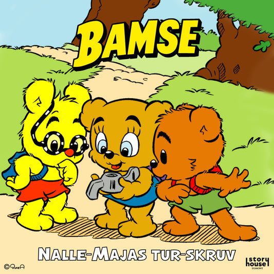 Nalle-Majas tur-skruv – Ljudbok