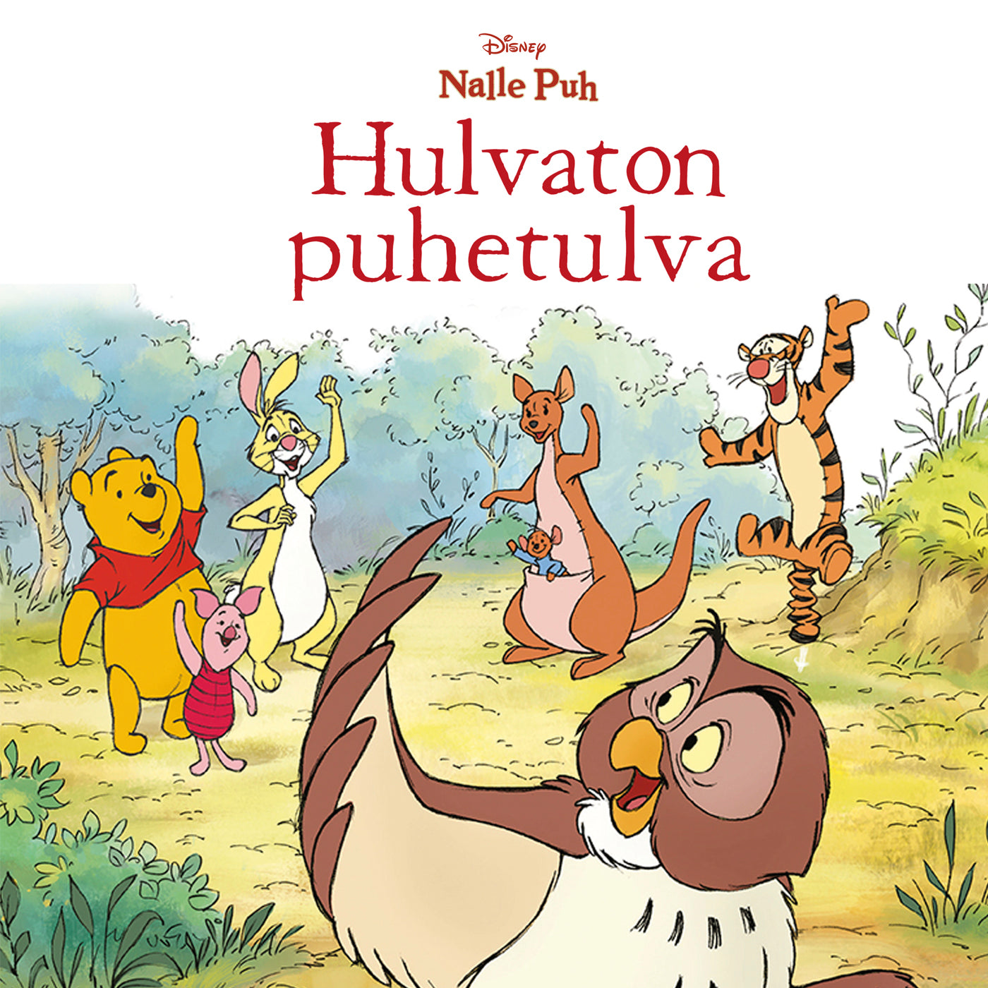 Nalle Puh. Hulvaton puhetulva – Ljudbok