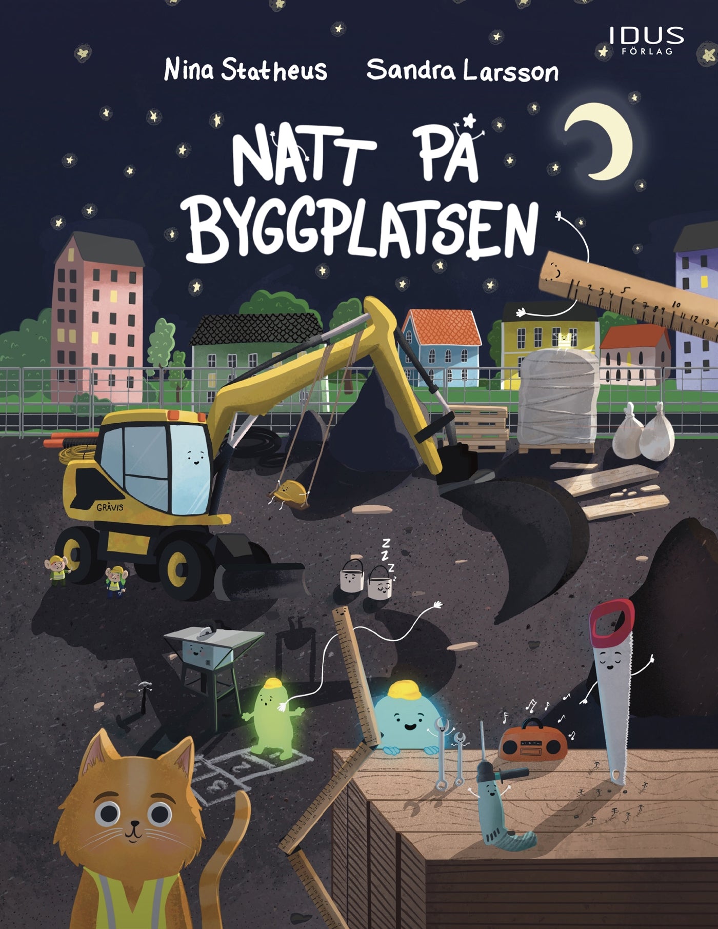 Natt på byggplatsen – E-bok