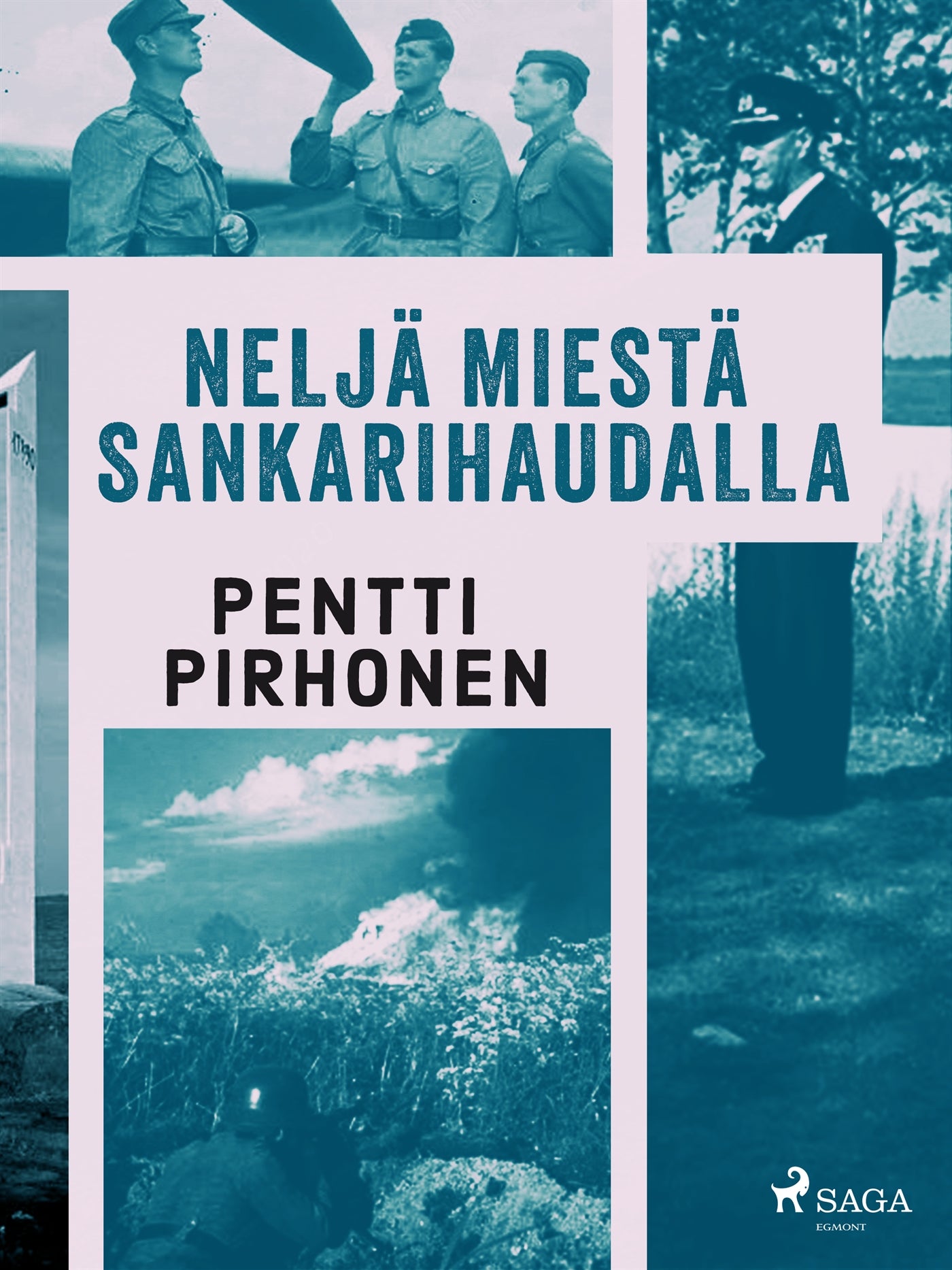 Neljä miestä sankarihaudalla – E-bok