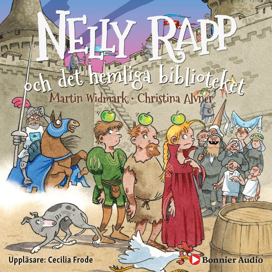 Nelly Rapp och det hemliga biblioteket – Ljudbok