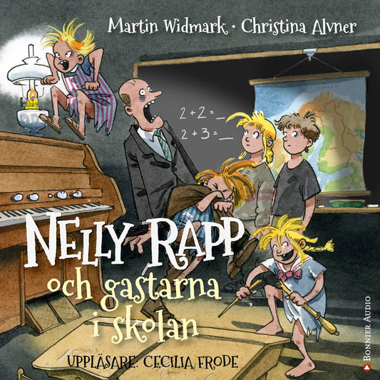 Nelly Rapp och gastarna i skolan – Ljudbok
