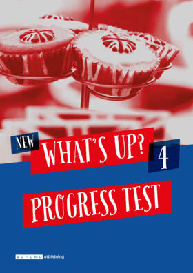 New What's up? 4 Progress test (pdf-filer)