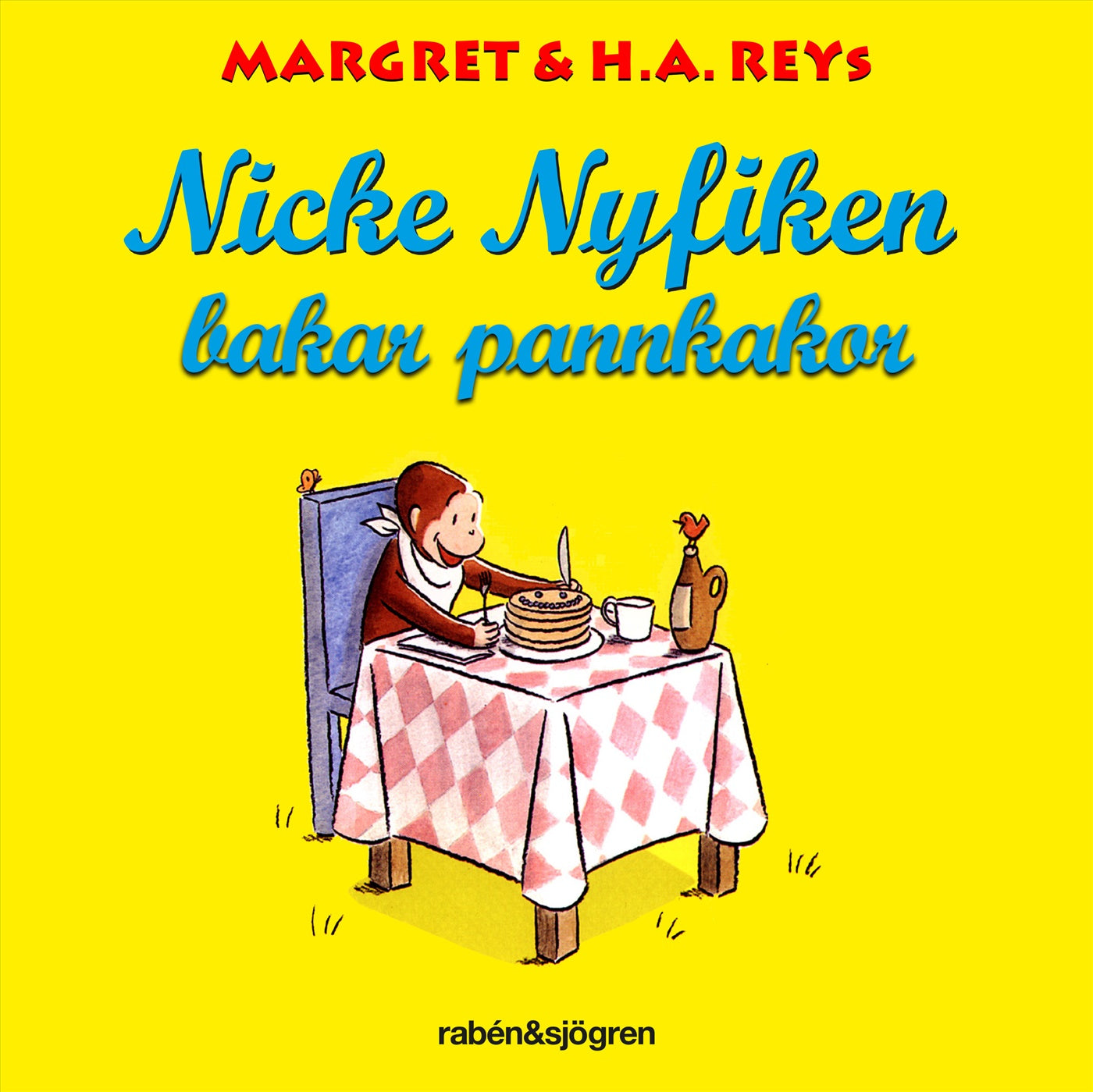 Nicke Nyfiken bakar pannkakor – Ljudbok
