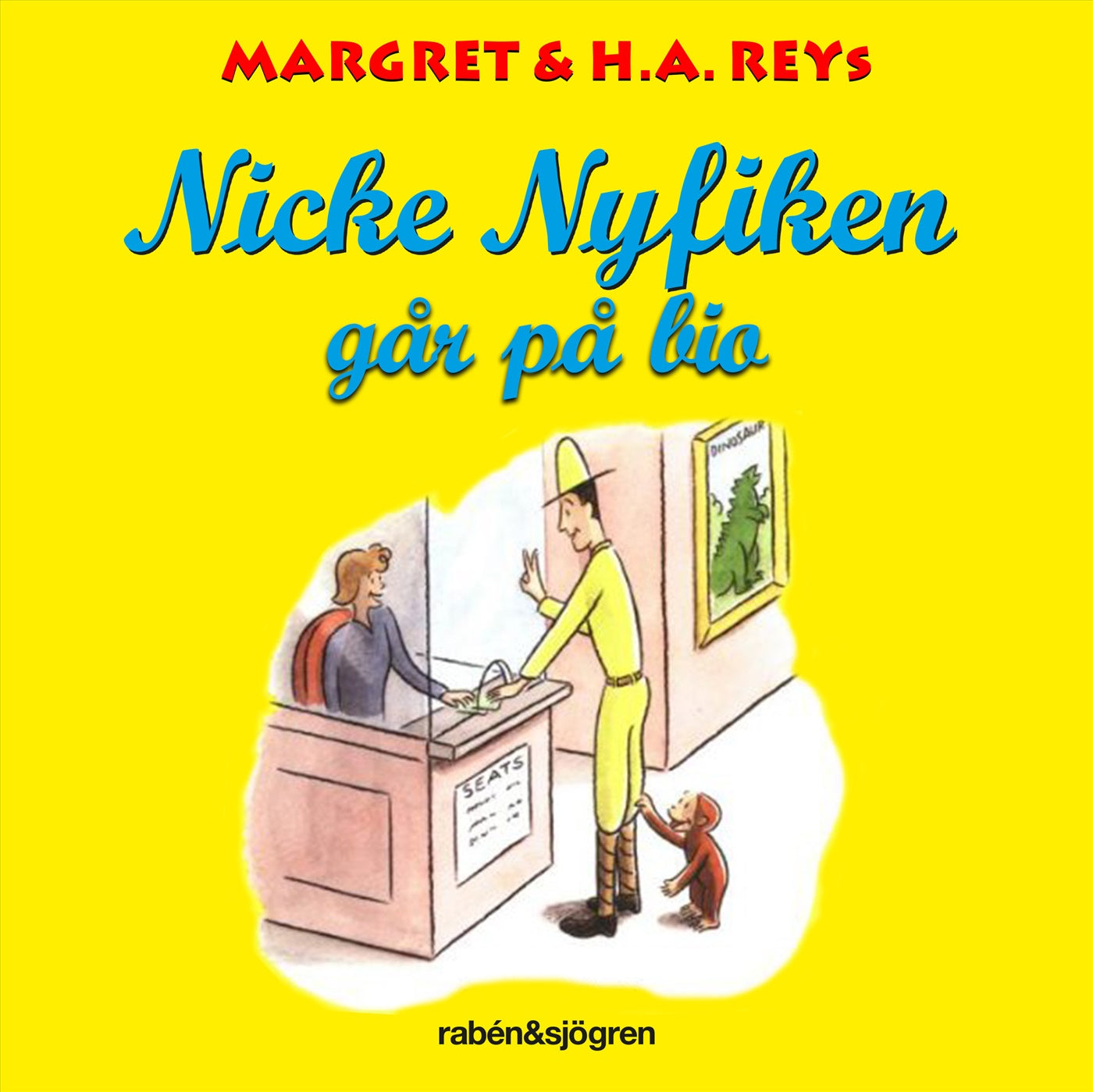 Nicke Nyfiken går på bio – Ljudbok