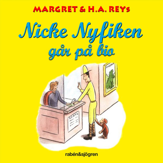 Nicke Nyfiken går på bio – Ljudbok