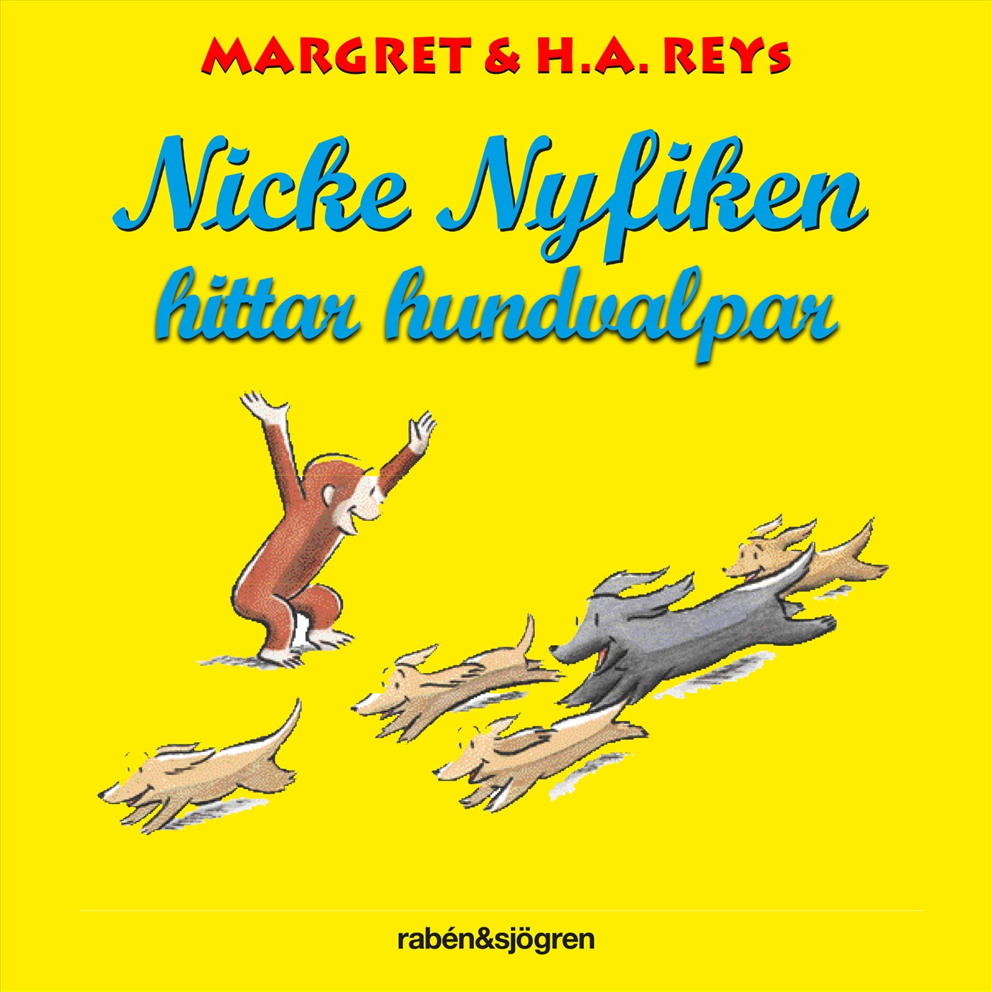 Nicke Nyfiken hittar hundvalpar – Ljudbok
