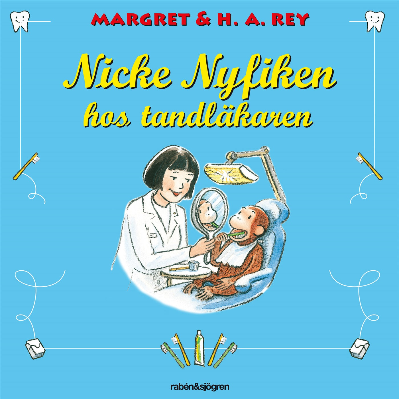 Nicke Nyfiken hos tandläkaren – Ljudbok