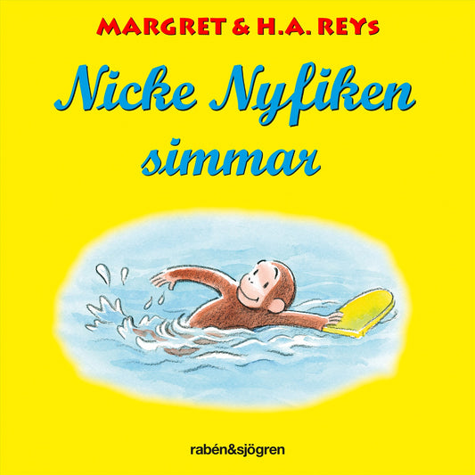 Nicke Nyfiken simmar – Ljudbok