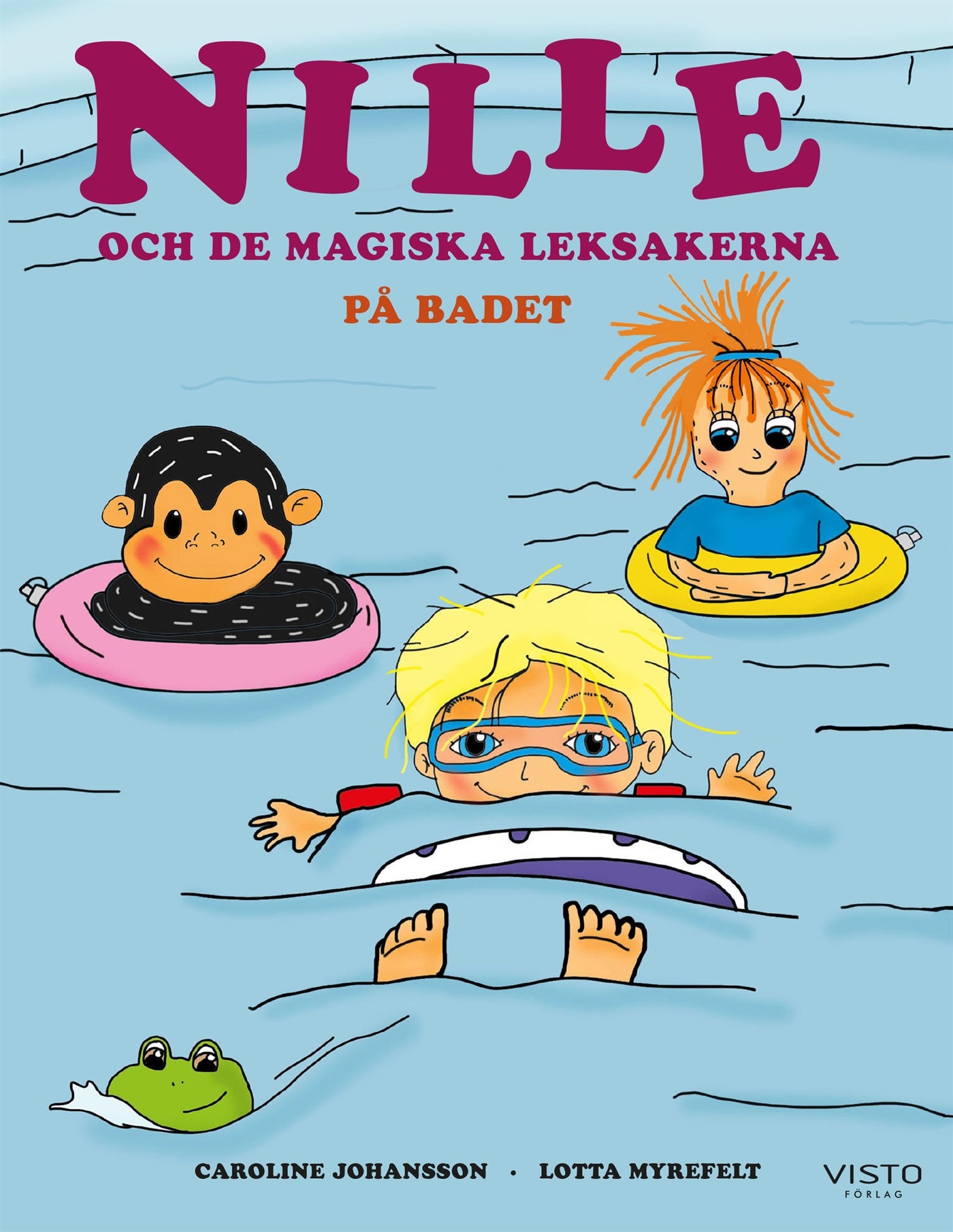 Nille och de magiska leksakerna : på badet – E-bok