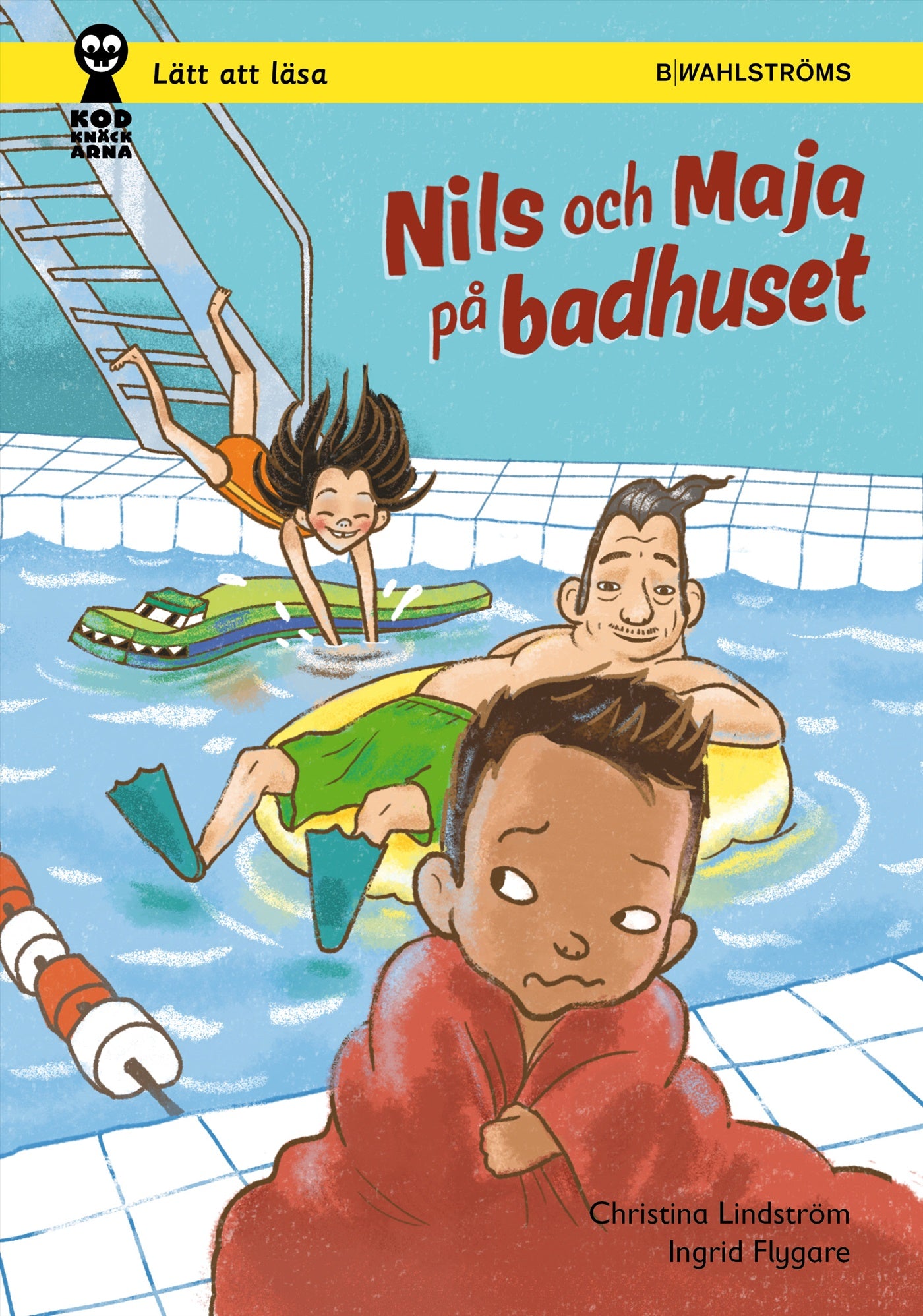 Nils och Maja på badhuset – E-bok