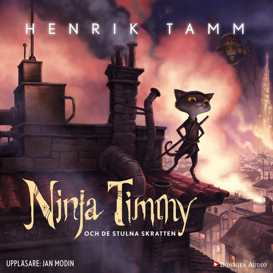 Ninja Timmy och de stulna skratten – Ljudbok