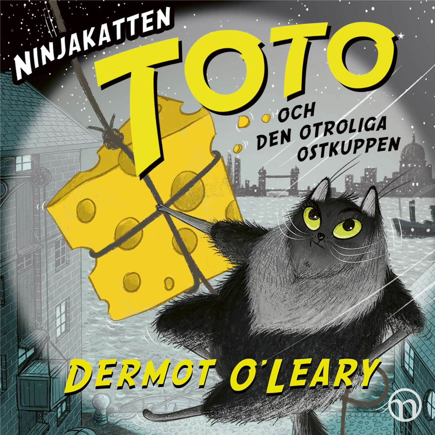 Ninjakatten Toto och den otroliga ostkuppen – Ljudbok