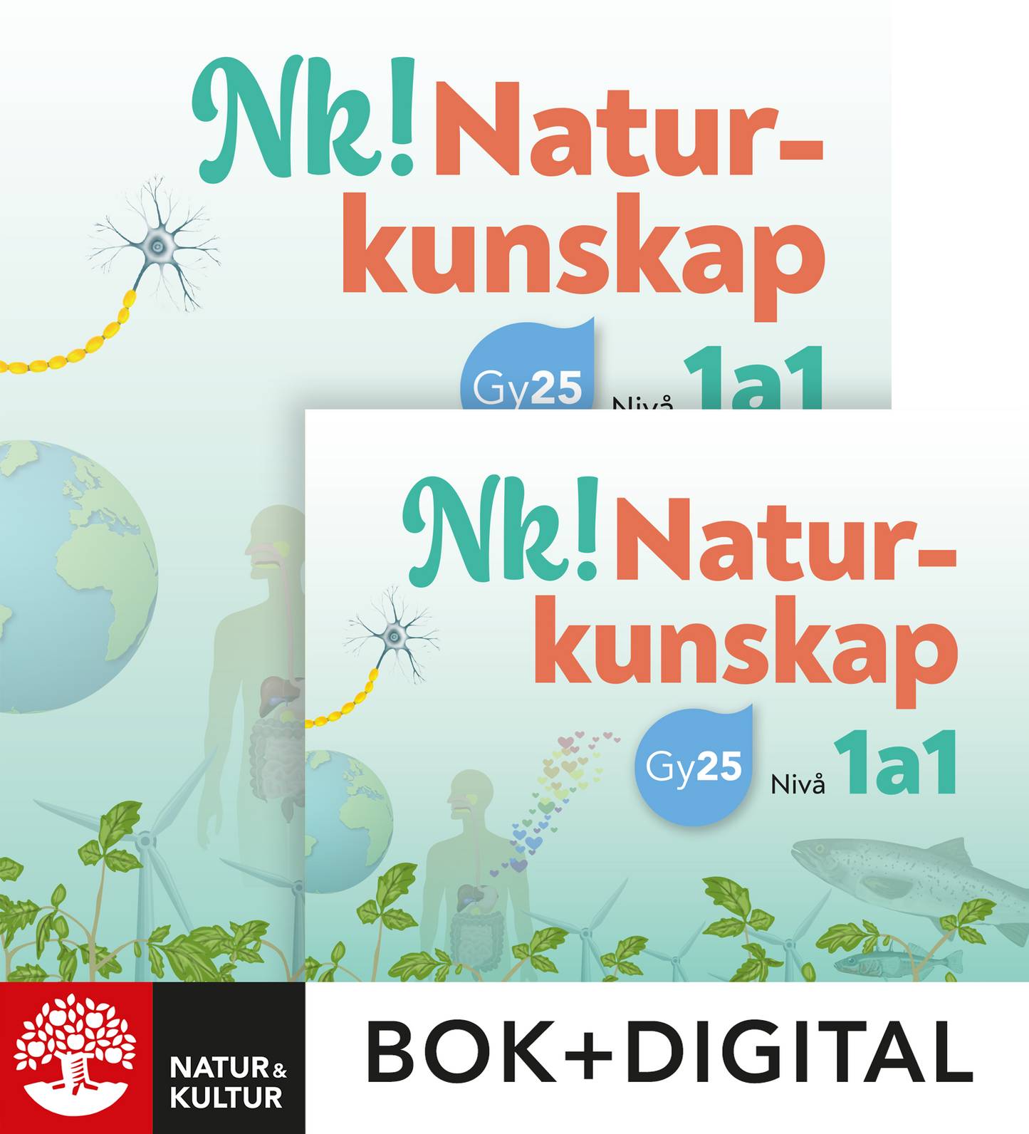 Nk! Naturkunskap nivå 1a1 Paket Bok+Digital